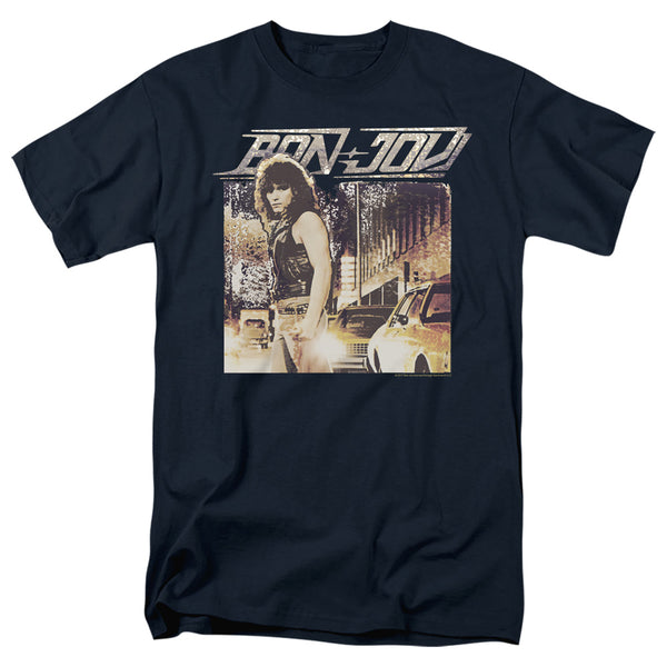 Bon Jovi - Runaway Jon Adult Regular Fit Short Sleeve