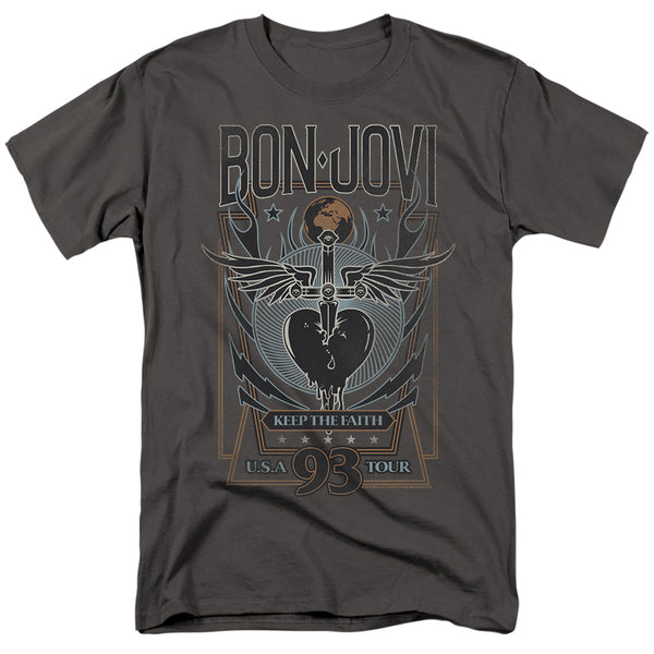 Bon Jovi - Keep The Faith Adult Regular Fit Short Sleeve
