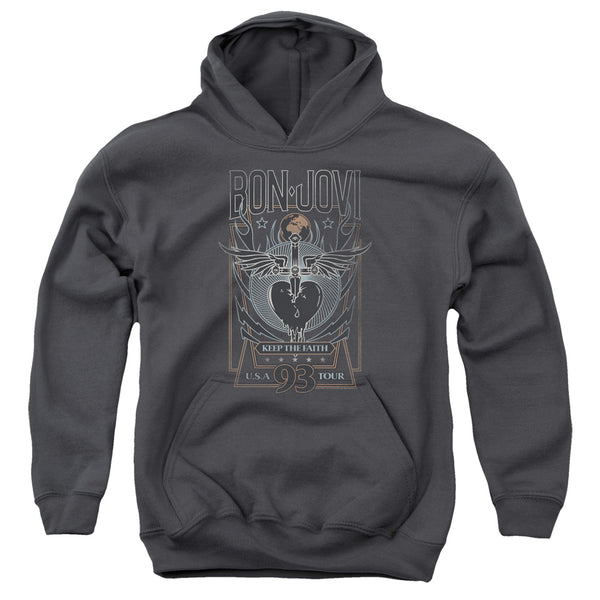 Bon Jovi - Keep The Faith Youth Hooded Sweatshirt