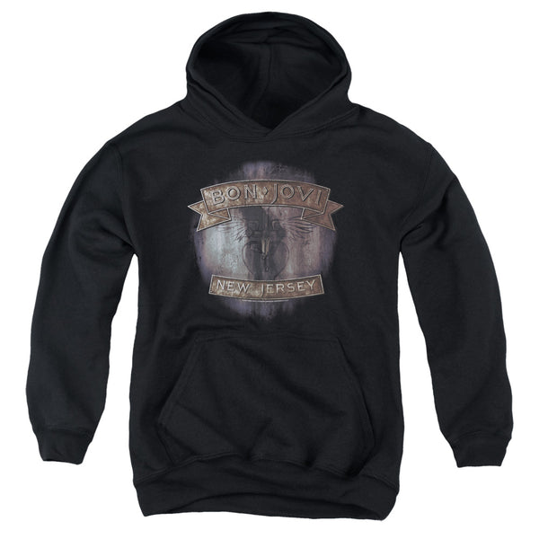 Bon Jovi - New Jersey Youth Hooded Sweatshirt