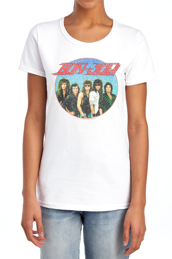 Bon Jovi - Bon Sphere Women's Short Sleeve