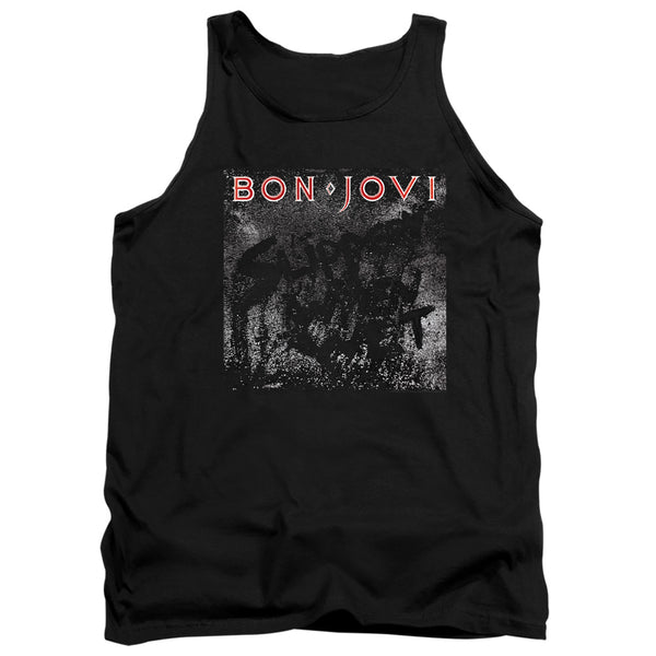 Bon Jovi - Slippery Cover Adult Tank Top