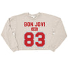 Bon Jovi - Bon Jovi Est 83 Crop Sweatshirt