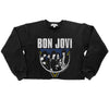 Bon Jovi - Bon Jovi Vintage Triangle Crop Sweatshirt