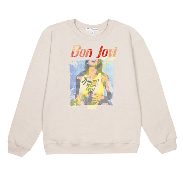 Bon Jovi - Bon Jovi Slippery When Wet Williow Sweatshirt