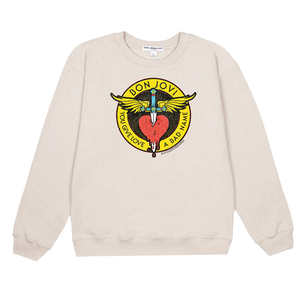 Bon Jovi - Bon Jovi Bad Name Dagger Williow Sweatshirt