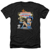 Betty Boop - Welcome Las Vegas Adult Regular Fit Heather Short Sleeve