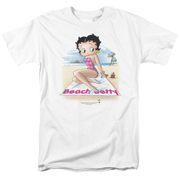 Betty Boop - Beach Betty Adult Regular Fit Short Sleeve