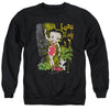 Betty Boop - Luau Lady Adult Crewneck Sweatshirt