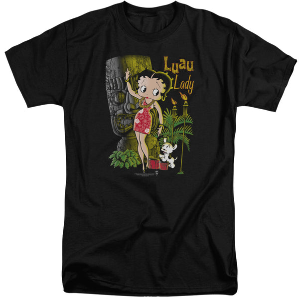 Betty Boop - Luau Lady Adult Tall Fit Short Sleeve