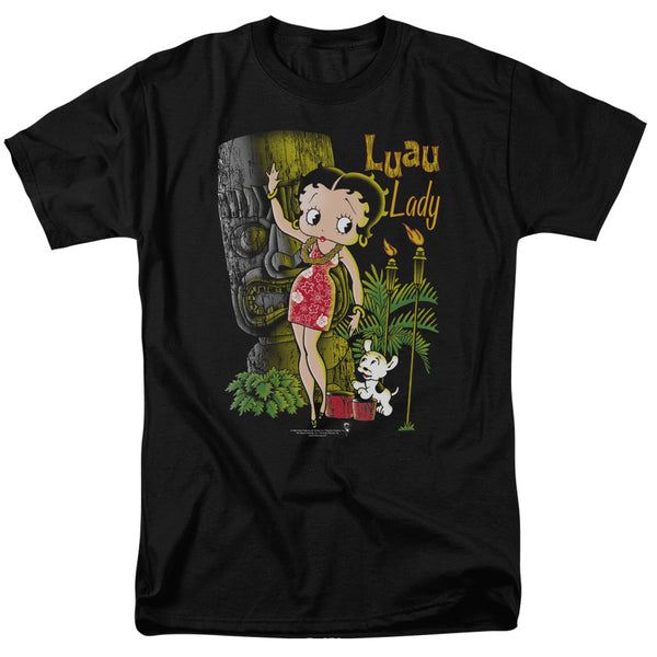Betty Boop - Luau Lady Adult Regular Fit Short Sleeve