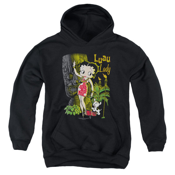 Betty Boop - Luau Lady Youth Hooded Sweatshirt