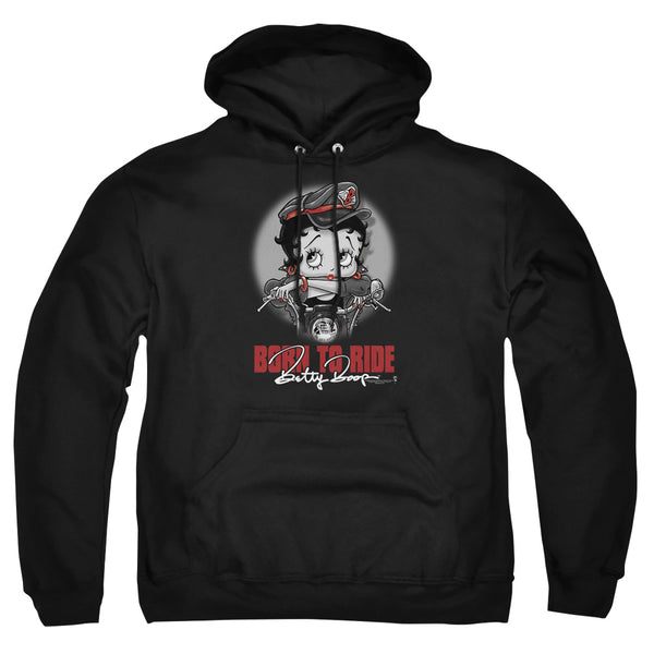 Betty Boop - Born To Ride Adult Pullover Hoodie