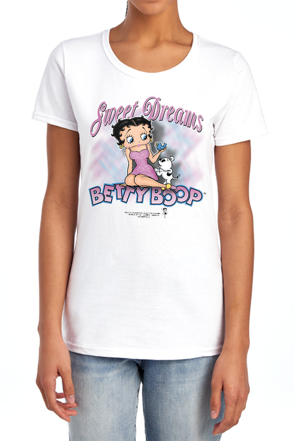 Betty Boop - Sweet Dreams Women's Short Sleeve