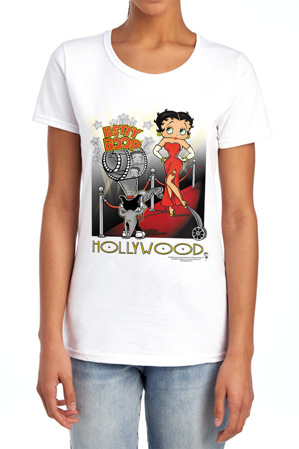Betty Boop - Hollywood Women's Short Sleeve