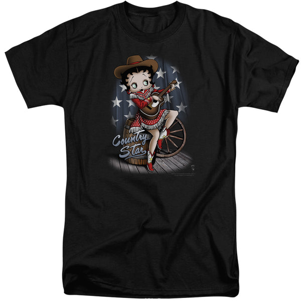 Betty Boop - Country Star Adult Tall Fit Short Sleeve