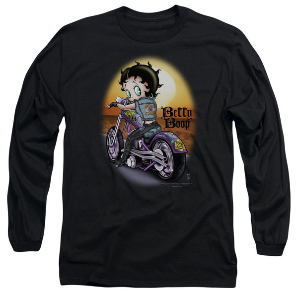 Betty Boop - Wild Biker Adult Long Sleeve