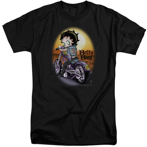 Betty Boop - Wild Biker Adult Tall Fit Short Sleeve