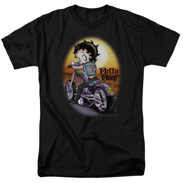 Betty Boop - Wild Biker Adult Regular Fit Short Sleeve