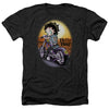 Betty Boop - Wild Biker Adult Regular Fit Heather Short Sleeve
