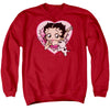 Betty Boop - I Love Betty Adult Crewneck Sweatshirt