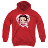 Betty Boop - I Love Betty Youth Hooded Sweatshirt