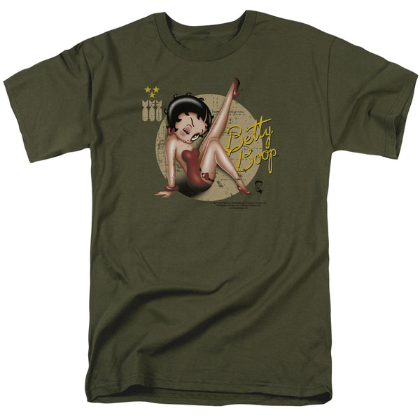 Betty Boop - Nose Art Adult Regular Fit Short Sleeve