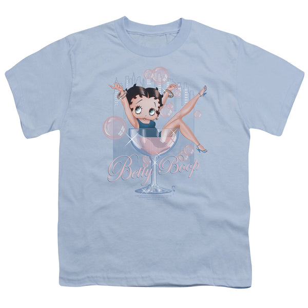 Betty Boop - Pink Champagne Youth Short Sleeve