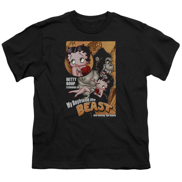 Betty Boop - Boyfriend The Beast Youth Short Sleeve