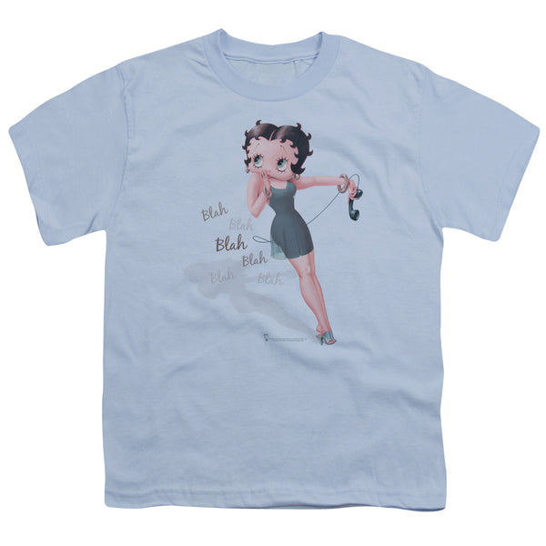 Betty Boop - Blah Blah Blah Youth Short Sleeve