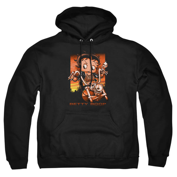Betty Boop - Sunset Rider Adult Pullover Hoodie