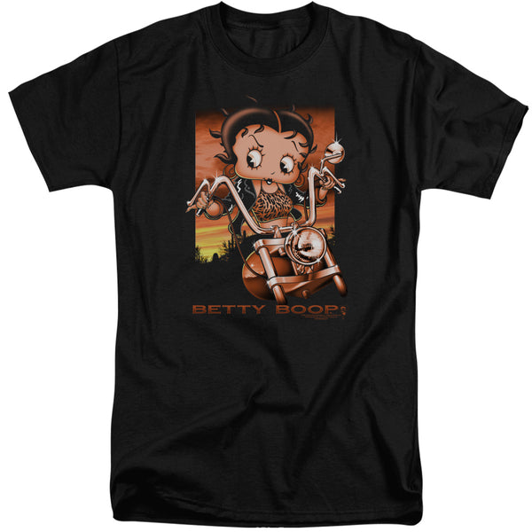 Betty Boop - Sunset Rider Adult Tall Fit Short Sleeve