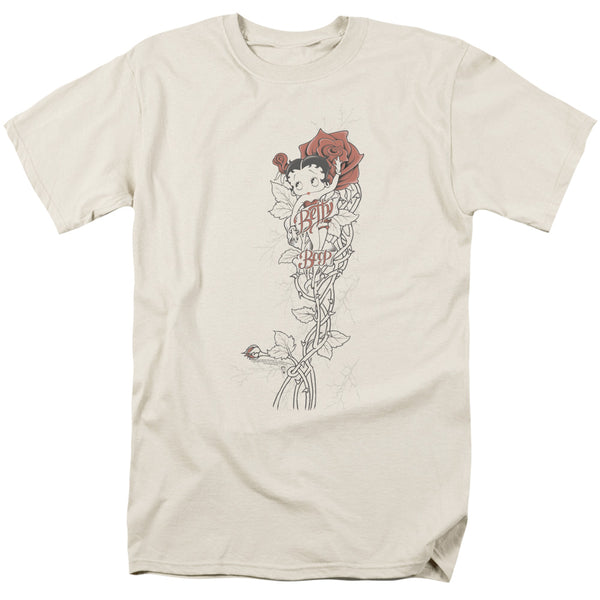 Betty Boop - Thorns(Left Side Print) Adult Regular Fit Short Sleeve