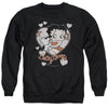 Betty Boop - Classic Kiss Adult Crewneck Sweatshirt