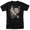 Betty Boop - Classic Kiss Adult Regular Fit Short Sleeve