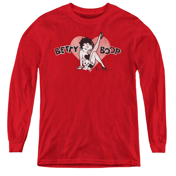 Betty Boop - Vintage Cutie Pup L - S Youth