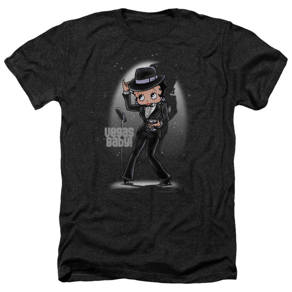 Betty Boop - Vegas Baby Adult Regular Fit Heather Short Sleeve