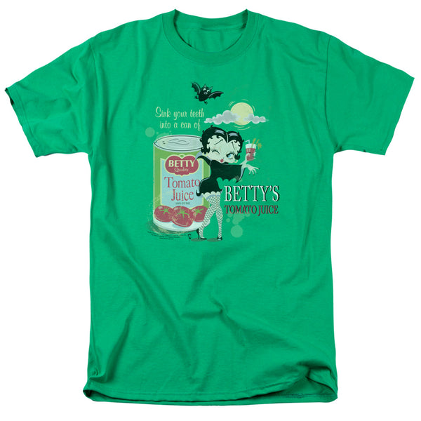Betty Boop - Vampire Tomato Juice Adult Regular Fit Short Sleeve