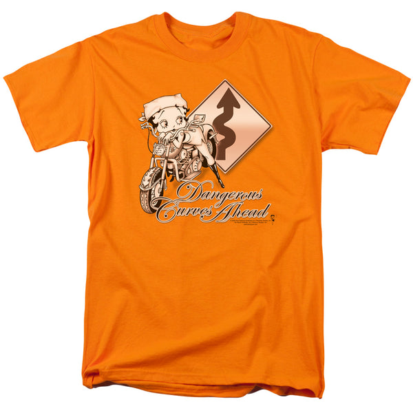 Betty Boop - Dangerous Curves Adult Regular Fit Short Sleeve