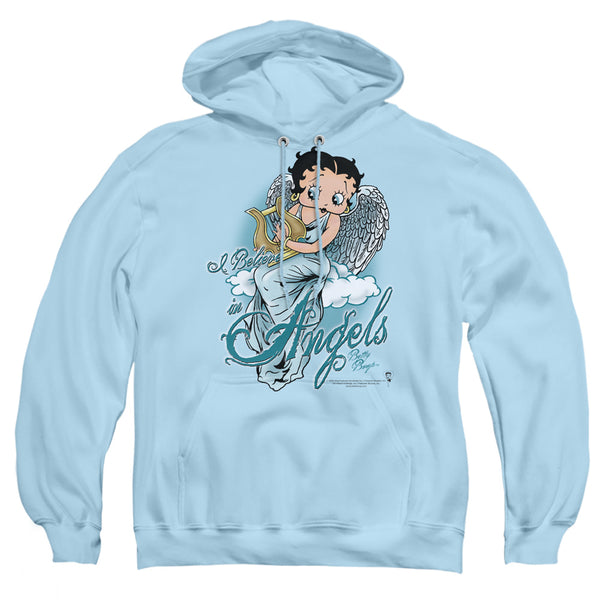 Betty Boop - I Believe In Angels Adult Pullover Hoodie