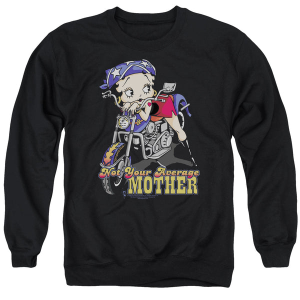 Betty Boop - Not Your Average Mother Adult Crewneck Sweatshirt