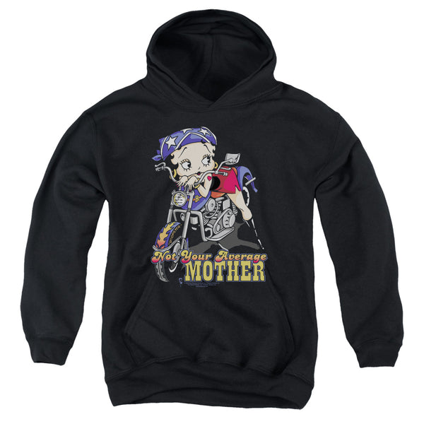 Betty Boop - Not Your Average Mother Youth Hooded Sweatshirt