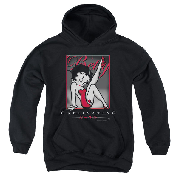 Betty Boop - Captivating Youth Hooded Sweatshirt