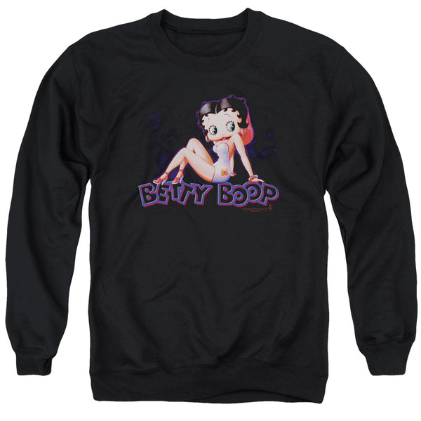 Betty Boop - Glowing Adult Crewneck Sweatshirt