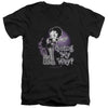 Betty Boop - My Way Adult Slim Fit V Neck Cotton