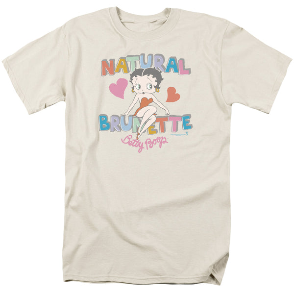 Betty Boop - Natural Brunette Adult Regular Fit Short Sleeve