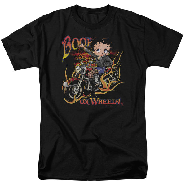 Betty Boop - On Wheels Adult Regular Fit Short Sleeve