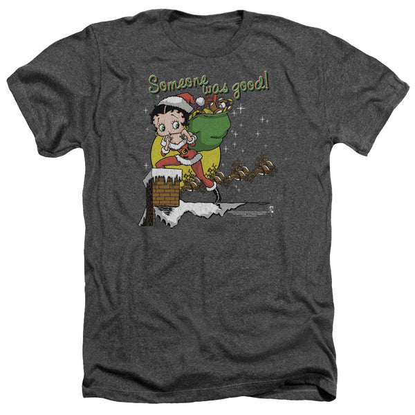 Betty Boop - Chimney Adult Regular Fit Heather Short Sleeve