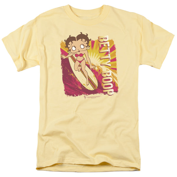 Betty Boop - Sunset Surf Adult Regular Fit Short Sleeve