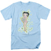 Betty Boop - Flowers Adult Regular Fit Short Sleeve